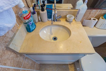 Apartamento à venda com 59m², 2 quartos e 1 vaga Apartamento à venda com 59m², 2 quartos e 1 vagaDetalhe - Banheiro