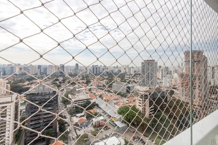 Vista da Varanda de apartamento à venda com 1 quarto, 70m² em Vila Gertrudes, São Paulo