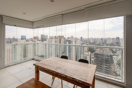 Varanda de apartamento à venda com 1 quarto, 70m² em Vila Gertrudes, São Paulo