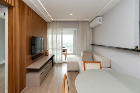 Sala de apartamento à venda com 1 quarto, 70m² em Vila Gertrudes, São Paulo