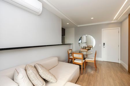 Sala de apartamento à venda com 1 quarto, 70m² em Vila Gertrudes, São Paulo