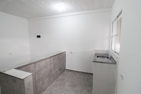 Cozinha de casa para alugar com 1 quarto, 45m² em Jardim São Jorge, São Paulo