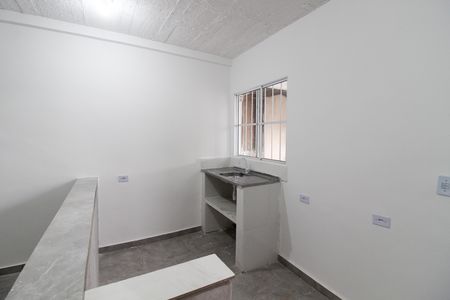 Cozinha de casa para alugar com 1 quarto, 45m² em Jardim São Jorge, São Paulo