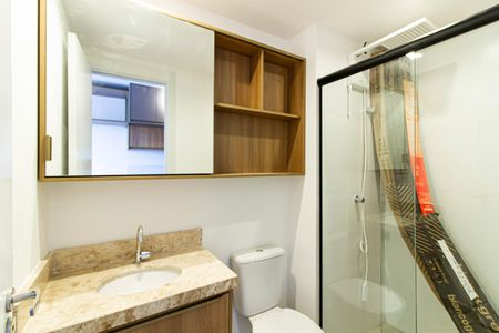 Studio à venda com 25m², 1 quarto e sem vaga Studio à venda com 25m², 1 quarto e sem vagaBanheiro