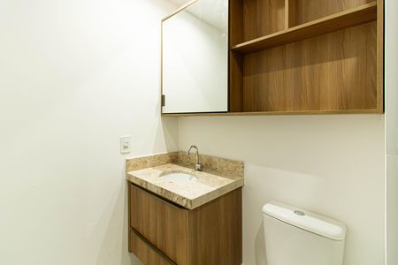 Studio à venda com 25m², 1 quarto e sem vaga Studio à venda com 25m², 1 quarto e sem vagaBanheiro
