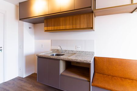 Cozinha de kitnet/studio para alugar com 1 quarto, 25m² em Vila Leopoldina, São Paulo