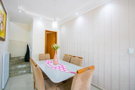 Sala de casa à venda com 3 quartos, 121m² em Vila Guarani, Santo André
