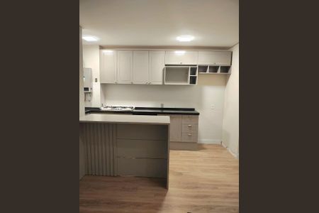 Cozinha de apartamento à venda com 1 quarto, 78m² em Jardim Monte Alegre, Taboão da Serra