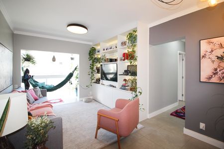 Sala de apartamento à venda com 3 quartos, 80m² em Planalto Paulista, São Paulo