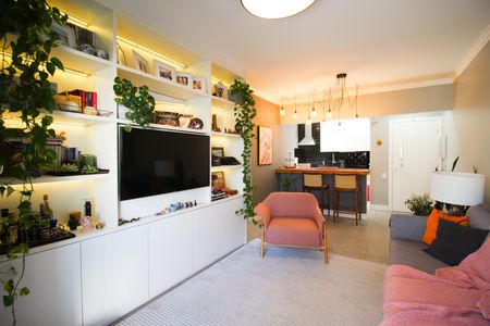 Sala de apartamento à venda com 3 quartos, 80m² em Planalto Paulista, São Paulo
