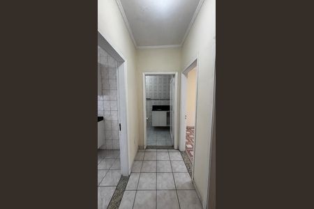 Corredor de apartamento à venda com 1 quarto, 55m² em Centro, Santo André