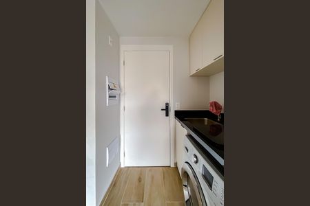 Studio para alugar com 31m², 1 quarto e sem vaga Studio para alugar com 31m², 1 quarto e sem vagaCozinha e Área de Serviço
