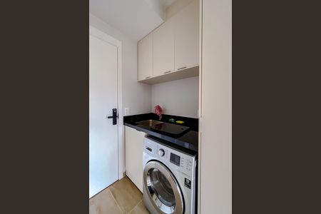 Studio para alugar com 31m², 1 quarto e sem vaga Studio para alugar com 31m², 1 quarto e sem vagaCozinha e Área de Serviço
