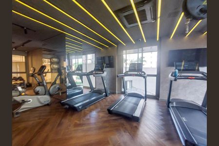 Studio para alugar com 27m², 1 quarto e sem vaga Studio para alugar com 27m², 1 quarto e sem vagaAcademia