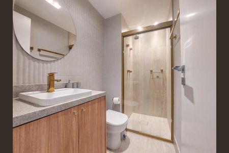 Studio de kitnet/studio para alugar com 1 quarto, 27m² em Santo Amaro, São Paulo