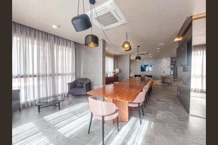 Studio para alugar com 27m², 1 quarto e sem vaga Studio para alugar com 27m², 1 quarto e sem vagaÁrea comum - Salão de festas