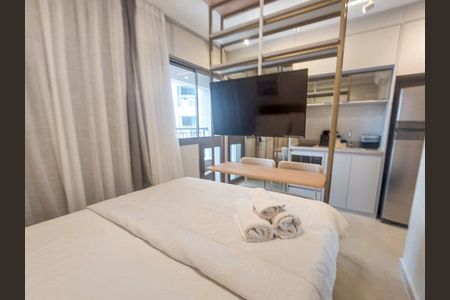 Studio de kitnet/studio para alugar com 1 quarto, 27m² em Santo Amaro, São Paulo