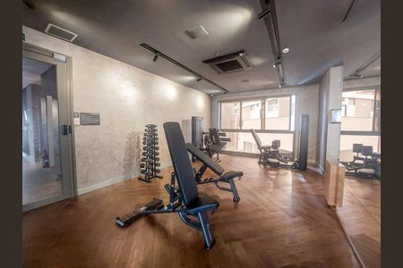 Studio para alugar com 27m², 1 quarto e sem vaga Studio para alugar com 27m², 1 quarto e sem vagaAcademia