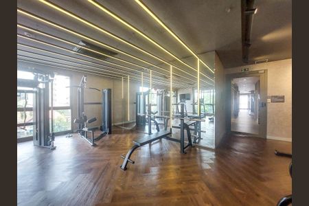 Studio para alugar com 27m², 1 quarto e sem vaga Studio para alugar com 27m², 1 quarto e sem vagaAcademia