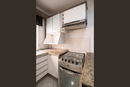 Cozinha - Armários de apartamento para alugar com 1 quarto, 30m² em Água Verde, Curitiba