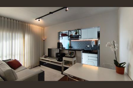Sala de apartamento para alugar com 1 quarto, 42m² em Cambuci, São Paulo