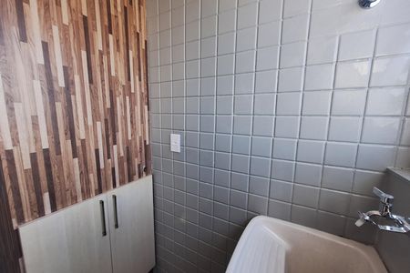 Área de Serviço de apartamento à venda com 2 quartos, 48m² em Vila Palmares, Santo André