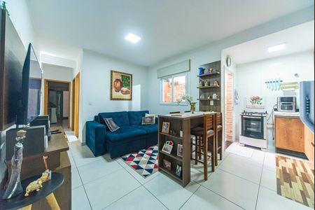 Sala de apartamento para alugar com 2 quartos, 60m² em Vila Floresta, Santo André