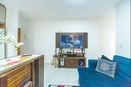 Sala de apartamento para alugar com 2 quartos, 60m² em Vila Floresta, Santo André