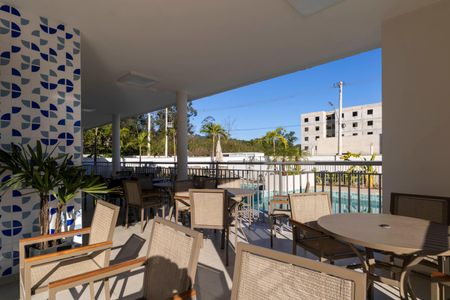 Apartamento para alugar com 45m², 2 quartos e sem vaga Apartamento para alugar com 45m², 2 quartos e sem vagaÁrea comum - Salão de festas
