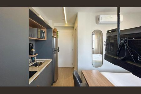 Studio à venda com 20m², 1 quarto e sem vagaCozinha