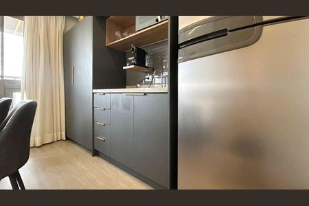 Studio à venda com 20m², 1 quarto e sem vagaCozinha