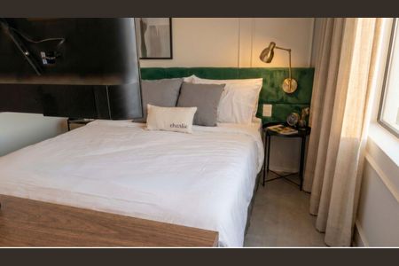 Sala / Quarto de kitnet/studio à venda com 1 quarto, 20m² em Santo Amaro, São Paulo