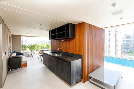 Studio à venda com 20m², 1 quarto e sem vagaÁrea Gourmet
