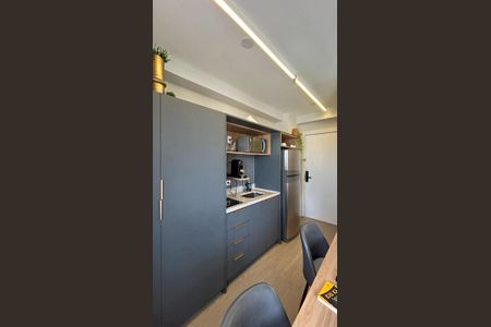 Studio à venda com 20m², 1 quarto e sem vagaCozinha