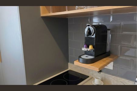 Cozinha de kitnet/studio à venda com 1 quarto, 20m² em Santo Amaro, São Paulo