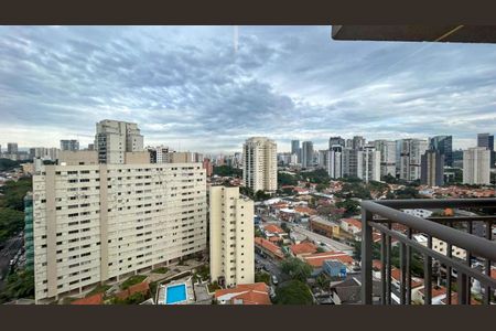 Vista Sala - Quarto de kitnet/studio à venda com 1 quarto, 20m² em Santo Amaro, São Paulo