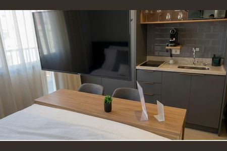 Sala / Quarto de kitnet/studio à venda com 1 quarto, 20m² em Santo Amaro, São Paulo