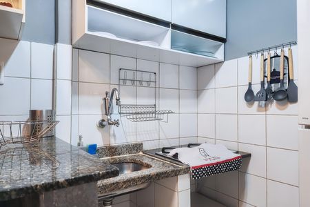 Apartamento para alugar com 29m², 1 quarto e sem vaga Apartamento para alugar com 29m², 1 quarto e sem vagaCozinha / Área de Serviço