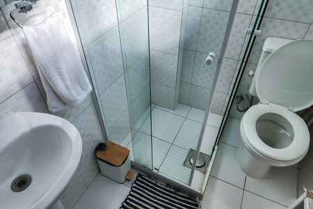 Apartamento para alugar com 29m², 1 quarto e sem vaga Apartamento para alugar com 29m², 1 quarto e sem vagaBanheiro
