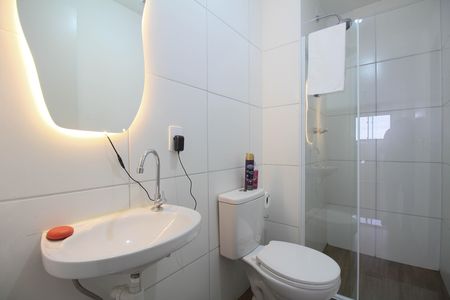 Apartamento para alugar com 40m², 2 quartos e sem vaga Apartamento para alugar com 40m², 2 quartos e sem vagaBanheiro