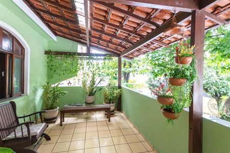 Varanda da Sala de casa para alugar com 3 quartos, 134m² em Tijuca, Rio de Janeiro
