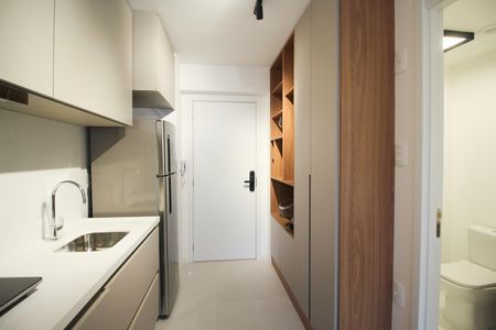 Studio para alugar com 28m², 1 quarto e sem vagaCozinha
