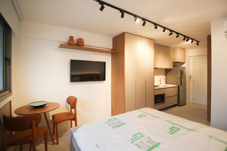 Studio para alugar com 28m², 1 quarto e sem vagaSala