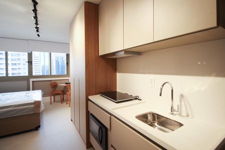 Studio para alugar com 28m², 1 quarto e sem vagaCozinha