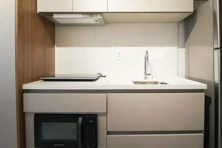Studio para alugar com 28m², 1 quarto e sem vagaCozinha