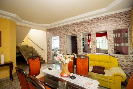 Sala de Jantar de casa à venda com 4 quartos, 370m² em Europa, Contagem