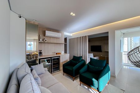 Sala de apartamento à venda com 4 quartos, 129m² em Pompeia, São Paulo