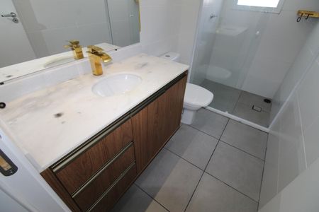Apartamento para alugar com 76m², 3 quartos e 2 vagasBanheiro da Suíte 1