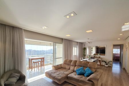 Sala de apartamento à venda com 3 quartos, 128m² em Nova Petrópolis, São Bernardo do Campo