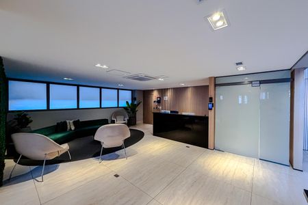 Studio para alugar com 25m², 1 quarto e sem vaga Studio para alugar com 25m², 1 quarto e sem vagaHall social